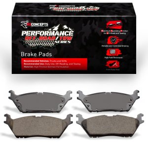 Lincoln Navigator Brake Pads - Rear - R1 Concepts - Off-Road/Tow - `15-`21 Lincoln Navigator Brake Pads - Rear - R1 Concepts - Off-Road/Tow - `15-`21